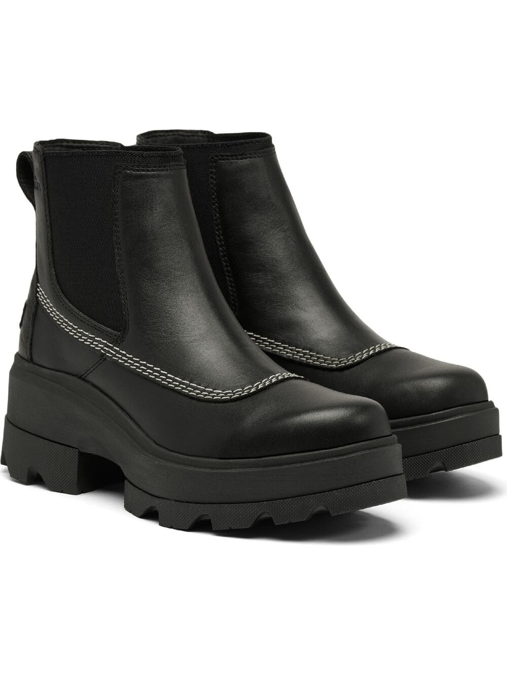 Sorel Joan FRWD Chelsea Waterproof Boot In Black Sz 8.5 NWOB